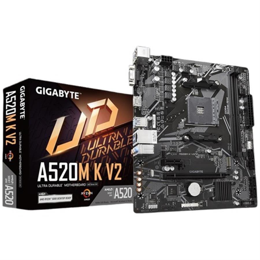 Mother Gigabyte A520M K V2 DDR4 AM4 (Serie 3000/4000/5000)
