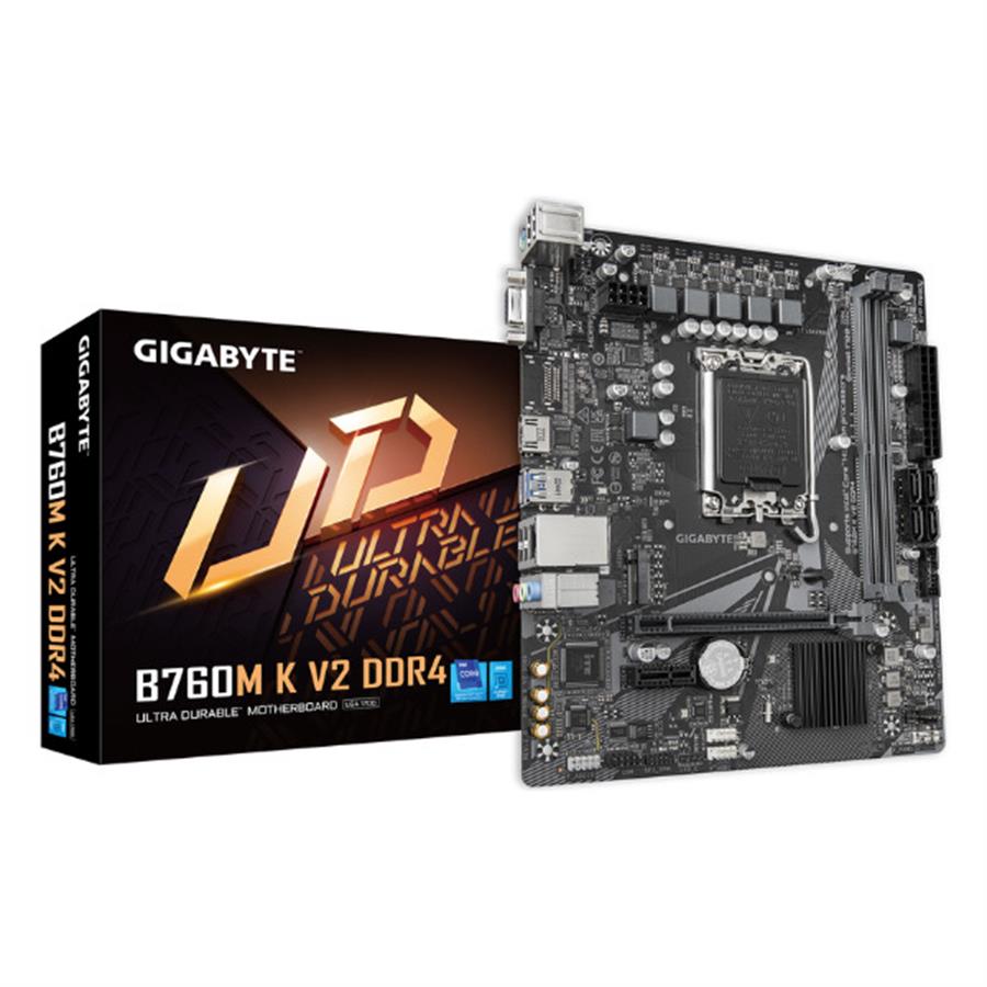 Motherboard Gigabyte B760M K V2 DDR4 1700 (12va/13va/14va Gen)