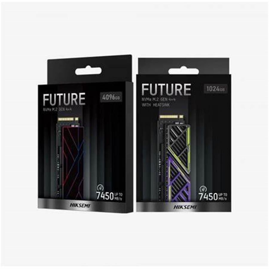 Disco SSD M.2 HIKSEMI 1024Gb Future X PCIE 4.0 7450 MB/s c/disipador