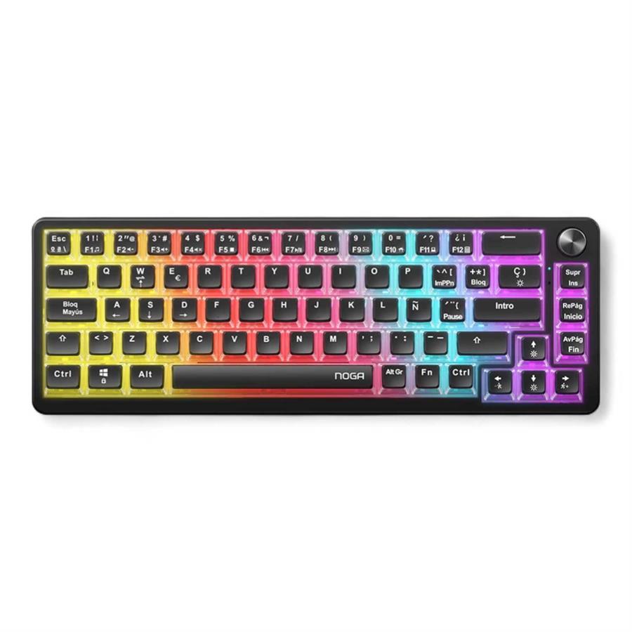 TECLADO NOGANET MECANICO 65% PUDDING CUPS