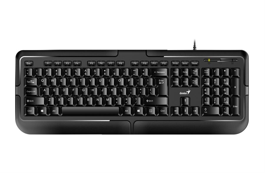 Teclado Genius KB-118 II Black USB SP CB