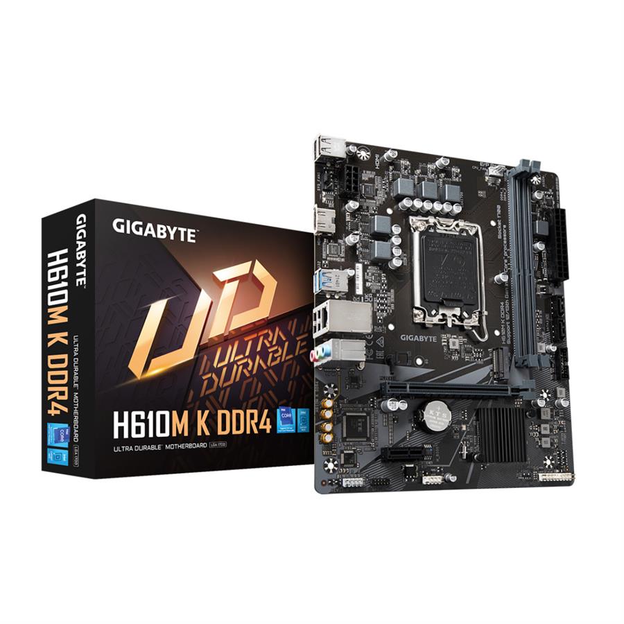Motherboard Gigabyte H610M K DDR4 1700 (12va/13va/14va Gen)