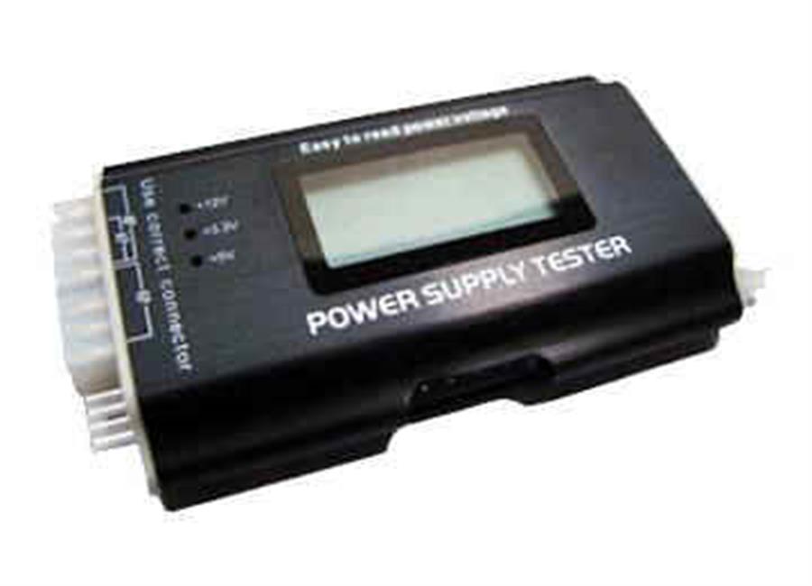 TESTER DE FUENTE ATX 24P 4P IDE SATA DISQUETERA
