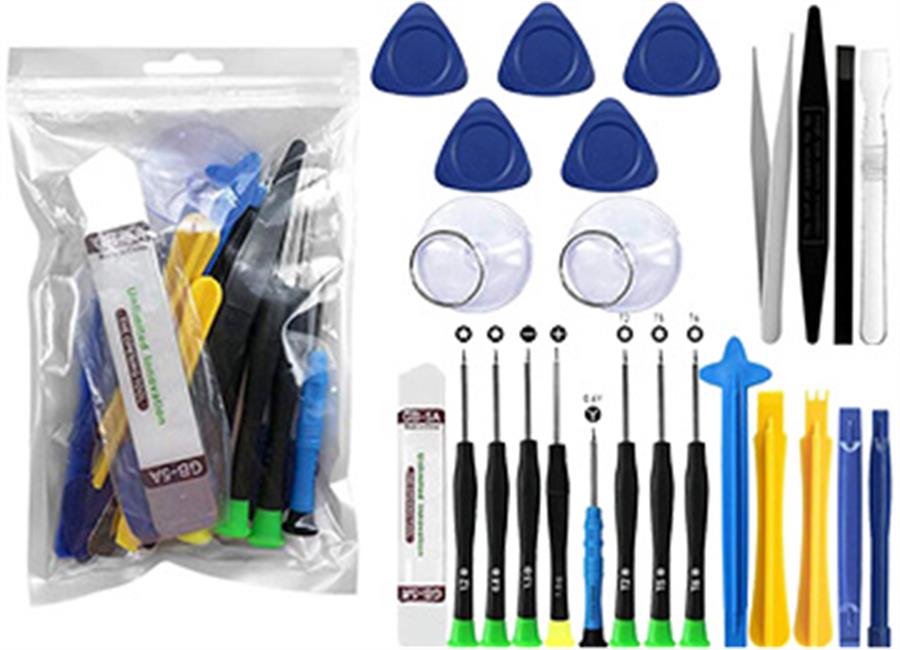 KIT DE HERRAMIENTAS CELULARES 25 EN 1 APPLE IPHONE MACBOOK AIR