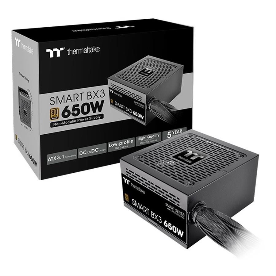 Fuente Thermaltake Smart BX3 650W 80 Plus Bronze No Modular