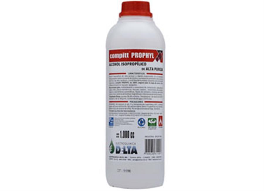 ALCOHOL ISOPROPILICO DELTA 1LT ALTA PUREZA
