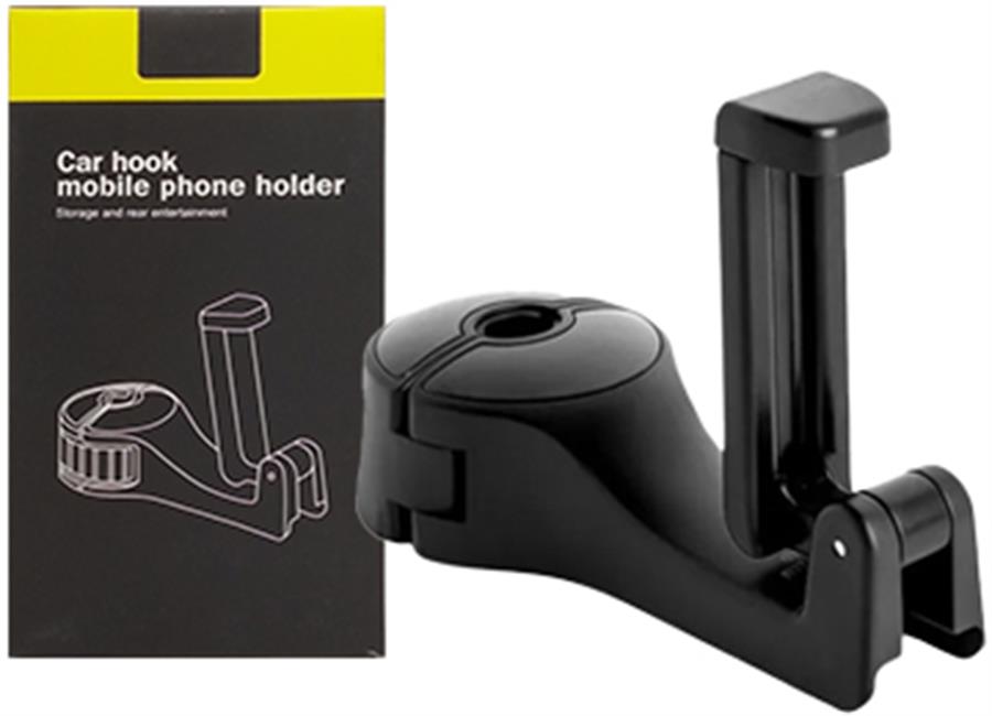 SOPORTE CELULAR TABLET UNIVERSAL ASIENTO APOYA CABEZA AUTO