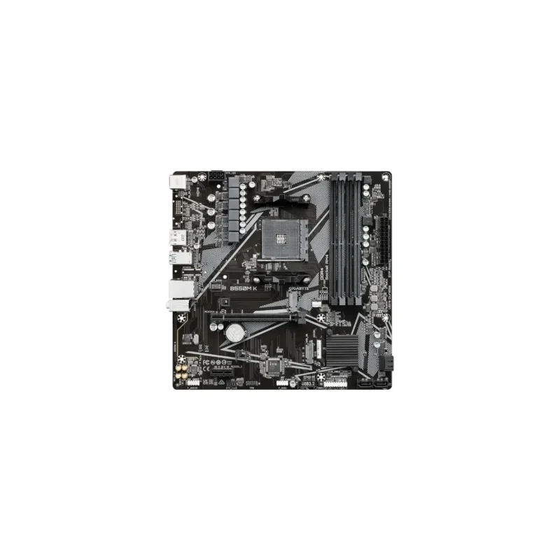 ID1112-Mother Gigabyte B550M K DDR4 AM4-3 Mother Gigabyte B550M K DDR4 AM4 (Serie 3000/4000/5000)