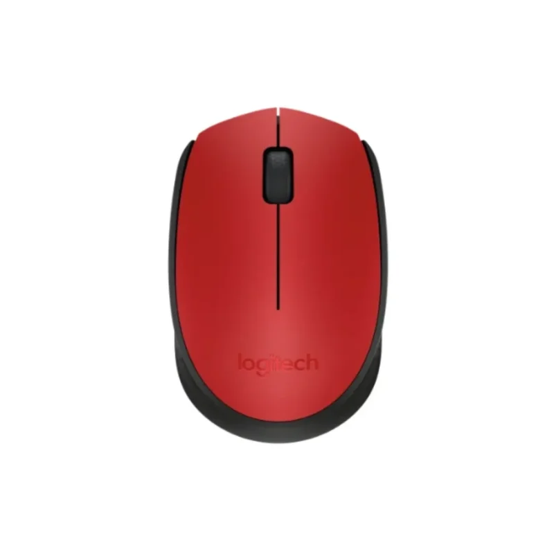 Mouse Logitech Wir M170 Red