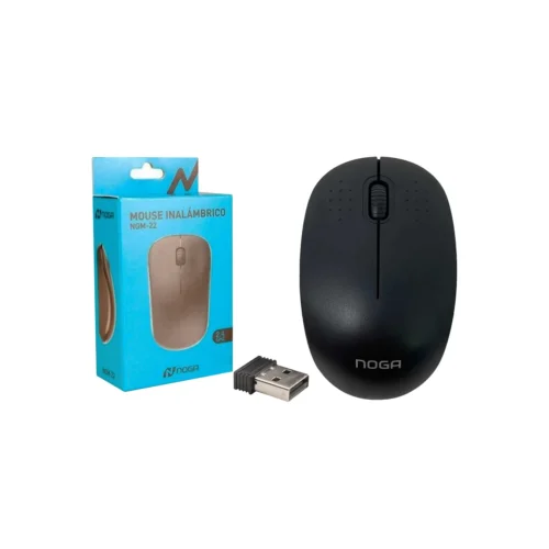 MOUSE NOGANET NGM-900 INALAMBRICO USA 2XAAA NO INCLUIDAS NEGRO