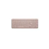 Teclado Logitech Bluetooth K250 Pebble Rose