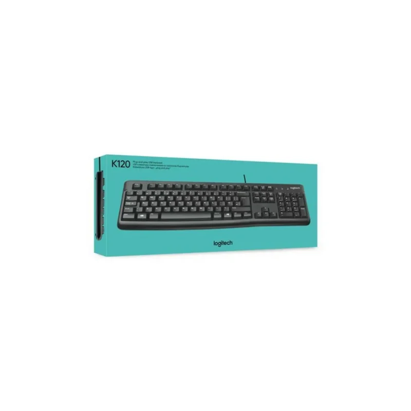 Teclado Logitech K120 Black
