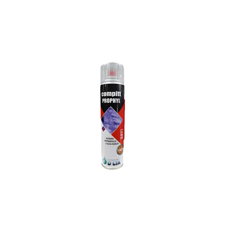 ALCOHOL ISOPROPILICO DELTA COMPITT PROPHYL PHCH 330CC 235G ALTA PUREZA EN AEROSOL